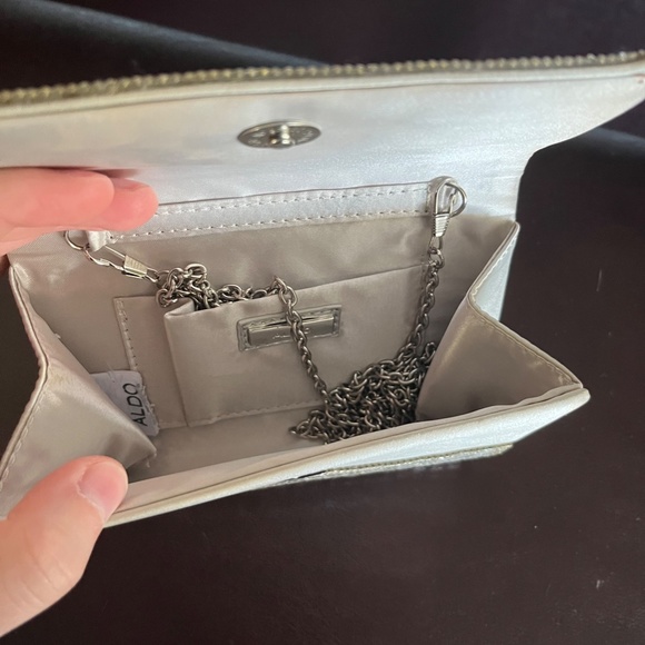 Aldo Clutch with Shoulder Strap- Used Once - Picture 3 of 4